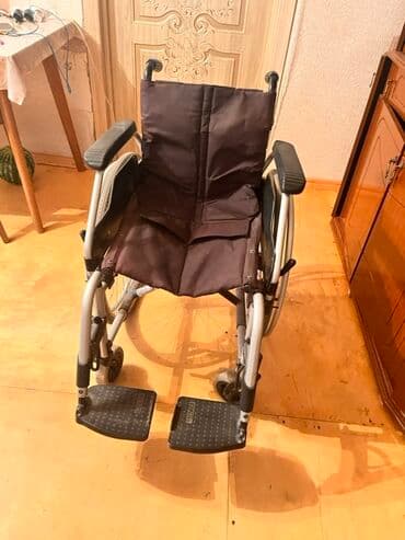 инвалидная коляска цена бу: Manual təkərli arabə - Yüngül və möhkəm alüminium karkas - Böyük arxa — 2