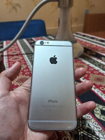 iphone 11 qara: IPhone 6, 16 GB, Gümüşü, Barmaq izi — 2