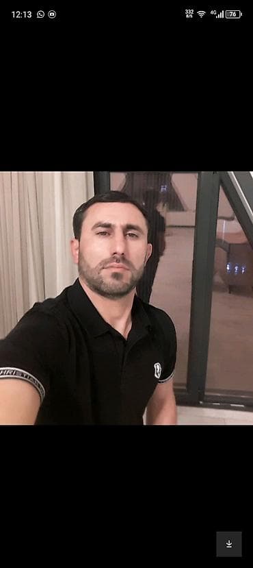 qis papaqlari: Qara rəngli kişi polo köynəyi - Klassik qara rəng - Qısaqol, yaxalı — 1