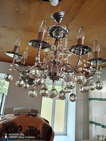 Çılçıraq, 6 lampa, Metal