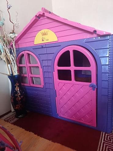 Uşaq plastik oyun evi – Doloni - Brend: Doloni (üst hissədə loqo və
