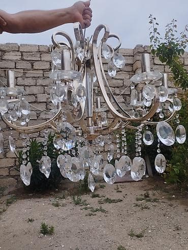 samdan: Çılçıraq, 8 lampa, Metal — 2