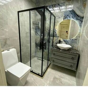 temper şüşə satışı: Новый Кабинка с открытым верхом, Угловая, Доставка в районы, Бесплатная доставка — 3