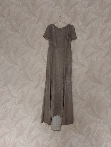 ağ donlar instagram: Zərif, parıltılı uzun don - Rəng: metalik boz/şampan tonlarında — 2