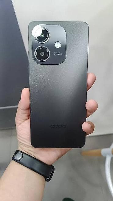 telefon teze: Oppo 3, 128 GB, rəng - Qara, İki sim kartlı — 1