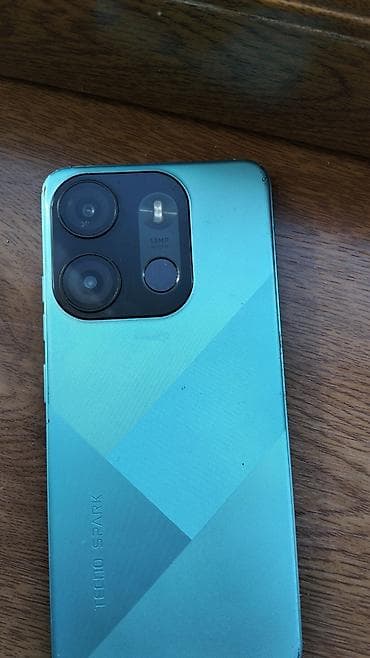 ən ucuz telfonlar: Tecno Spark, rəng - Mavi, Qırıq — 2