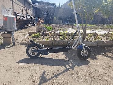 Elektrik skuter – iri təkərli off-road tip - Güc bloku: arxa təkərdə