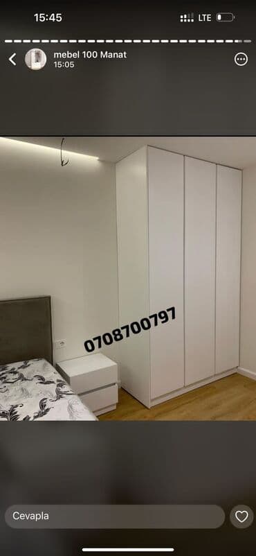 tuba: İkinəfərlik çarpayı, Dolab, Komod, Termo, Azərbaycan, Yeni — 1