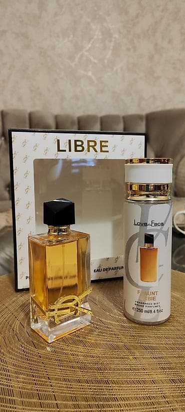 Ysl Libre Dest Parfum+Parfumlu sprey sprey 250ml parfum 100ml cox lalafo.az -da Ysl Libre Dest Parfum+Parfumlu sprey sprey 250ml parfum 100ml cox