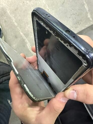 Техника для кухни: Redmi 9T, 128 ГБ, цвет - Черный, Битый — 2