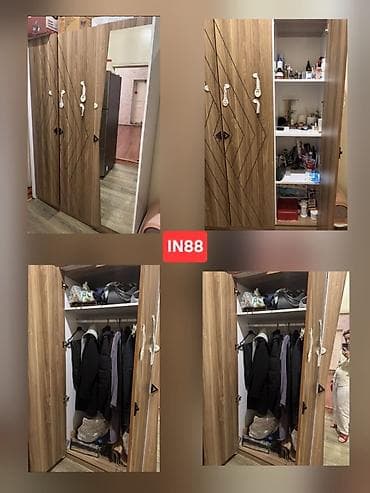 Dolab – təcili satılır • Qiymət: 200 AZN • Ölçülər: hündürlük 2 m — 1