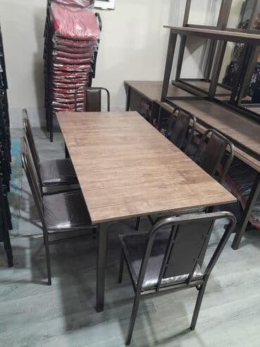 kontakt home mebel stol stul: Mətbəx üçün, Yeni, Açılmayan, Dördbucaq masa, 4 stul — 3