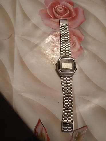 Smart qolbaqlar: Qol saatı, Casio, rəng - Gümüşü — 1