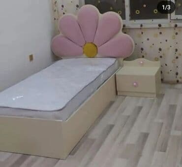 хонтахта стол: Qız üçün, Təknəfərlik çarpayı, Yazı masası — 4