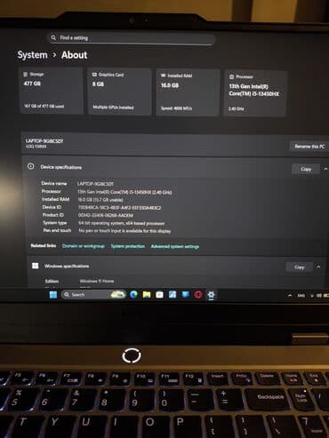 Фото и видеокамеры: Lenovo LOQ oyun/iş noutbuku - Ekran: 15.6" — 3