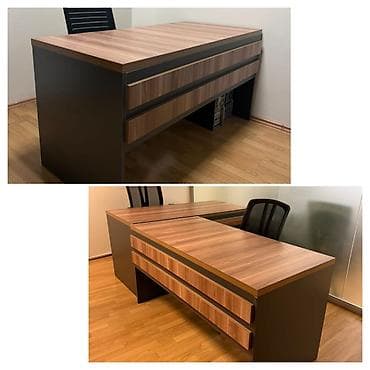 3 eded ofis masasi, biri 100 azn. Yaxsi veziyyetdedir. Unvan Xetai