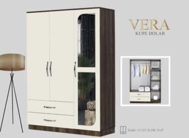 Divan və masa dəstləri: Yeni, Açılan, 3 qapılı Düz dolab, Qarderob, paltar dolabı — 1