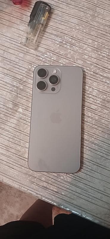 iphone 16 pro max satilir: IPhone 15 Pro Max, Gümüşü — 1