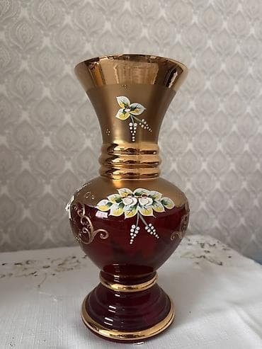 гул дасталар: Набор ваз, Богемское стекло — 4