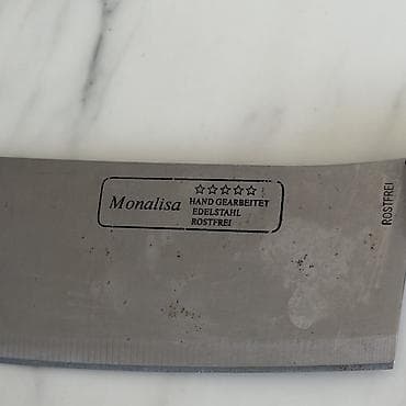 qum: Monalisa ət doğrama baltası (cleaver) - Bıçaq materialı: paslanmayan — 2