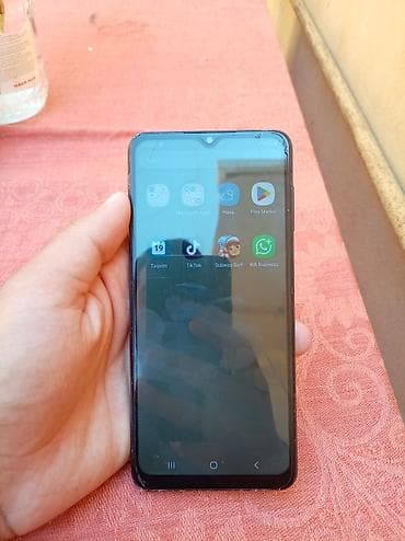 discover note 21 plus: Samsung Galaxy A12, rəng - Qara, Barmaq izi — 3