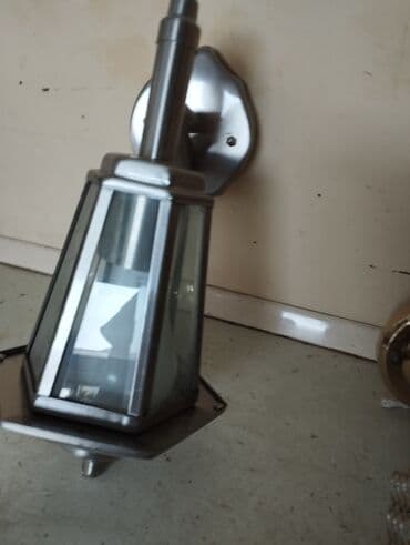 кварцевая лампа для помещений: Xarici divar lampası – klassik fənər dizaynı - Montaj tipi: divara — 2