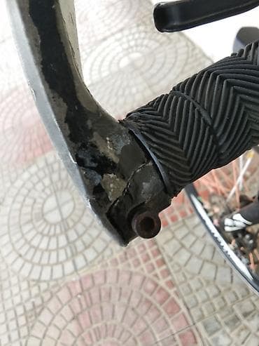 velosiped icarəsi: Sport-Time dağ velosipedi - Qatlanan alüminium tipli gövdə - Ön — 10