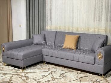 Ev üçün mebel: Künc divan, Yeni, Açılan, Bazalı, Parça, Şəhərdaxili pulsuz çatdırılma — 3