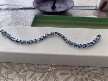 Bilərziklər: Swarovski tennis üzüklü bilərzik 500 manata alınıb - Brend: Swarovski — 3