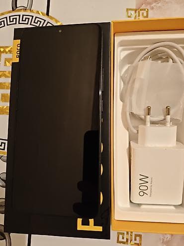 zanco tiny t1: Poco F6, 512 GB, rəng - Qara, Barmaq izi, Face ID — 4