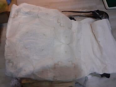 ipek parça: Yataq üçün İşlənmiş rəng - Bej Yataq örtüyü — 1