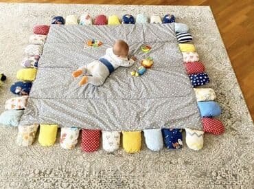 коврик для детей: Коврик для ребенка синтипоновый 150*150 — 1