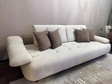 stom kreslo: İşlənmiş, Divan, 2 kreslo, Bazasız, Açılan — 4