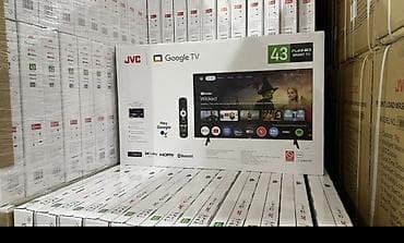 tv box smart: Yeni Televizor JVC QLED 75" 4K (3840x2160), Pulsuz çatdırılma — 5