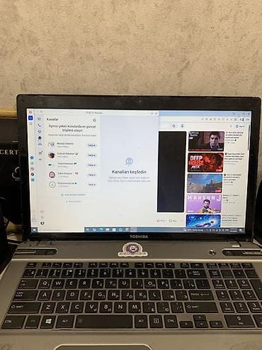 Toshiba noutbuk - Ekran: 15.6" - Prosessor: Intel Core i7-3630QM — 2