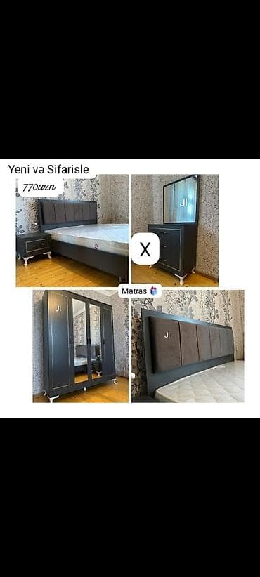 Yataq otağı dəsti – “Yeni və sifarişlə”. Qiymət: 770 AZN (şəkildə