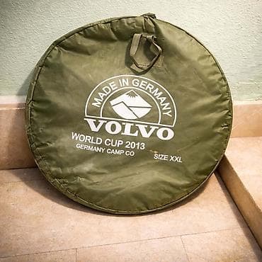 oğlan üçün çanta: VOLVO “World Cup 2013” düşərgə çadırı – Made in Germany (Germany Camp — 2