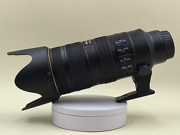 nikon d5200: Nikon AF-S NIKKOR 70-200mm f/2.8G II ED teleobyektiv. məhsul yenidir — 4