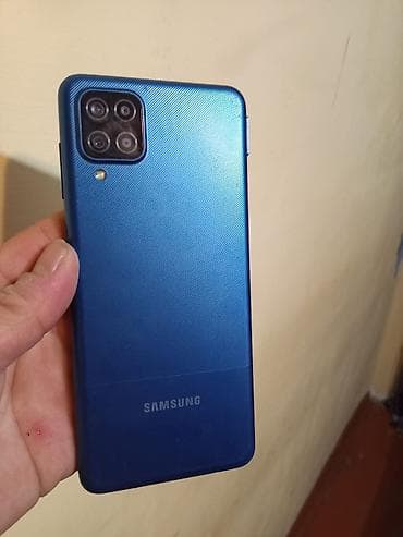 samsung barter: Samsung Galaxy A12, rəng - Mavi, Qırıq — 2