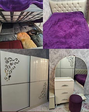 İkinəfərlik çarpayı, Tumba, Termo, Dolab, İşlənmiş — 1