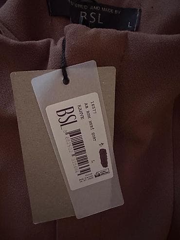 Şortlar: BSL brand short Qehveyi reng L razmer Turkiyeden alinib yarliki — 2