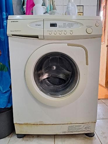 Аристоны: Стиральная машина Samsung, 5 кг, Б/у, Автомат, Без сушки, Нет кредита, Самовывоз — 1