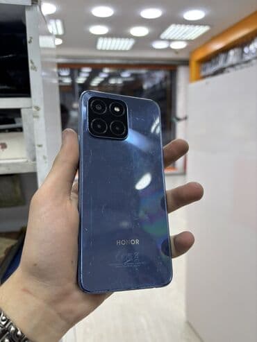 Honor X6, rəng - Göy, Barmaq izi