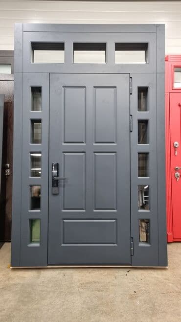 yazda qapi: Mənzil üçün Yeni Giriş qapısı Zamok ilə, Zəmanətli, Pulsuz quraşdırma, Rayonlara çatdırılma — 3