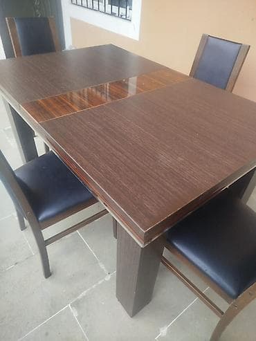 stol dəstləri: Mətbəx üçün, Açılan, Dördbucaq masa — 3