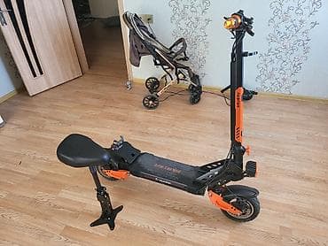 Elektrik skuter – Faster E‑Scooter - Rəng: narıncı/qara — 2