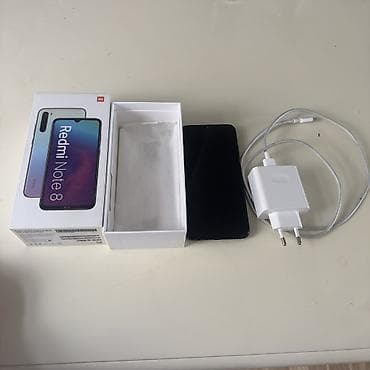 istilik sistemi: Redmi 8, 128 GB, rəng - Qara, Sensor, Barmaq izi, İki sim kartlı — 2