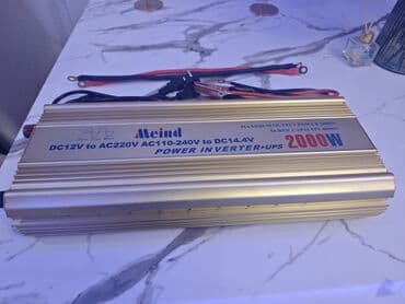 брезент для авто: İNVERTER+UPS+ADAPTER ( 2000W ) Qarşınızda ölkənin ən güclü — 4