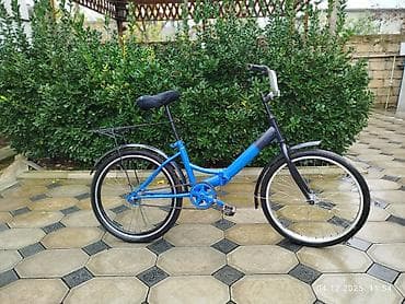 Uşaq velosipedləri: Şəhər tipli velosiped - Rəng: mavi-qara - Çərçivə: aşağı enişli — 5