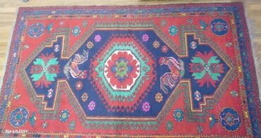 səhəng şəkilləri: Qədimi xalça – təmiz yun • Material: 100% təmiz yun, əl toxuması • — 1